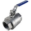 Apollo By Tmg 1-1/2 in. Stainless Steel FNPT x FNPT Full-Port Ball Valve with Latch Lock Lever 96F10727